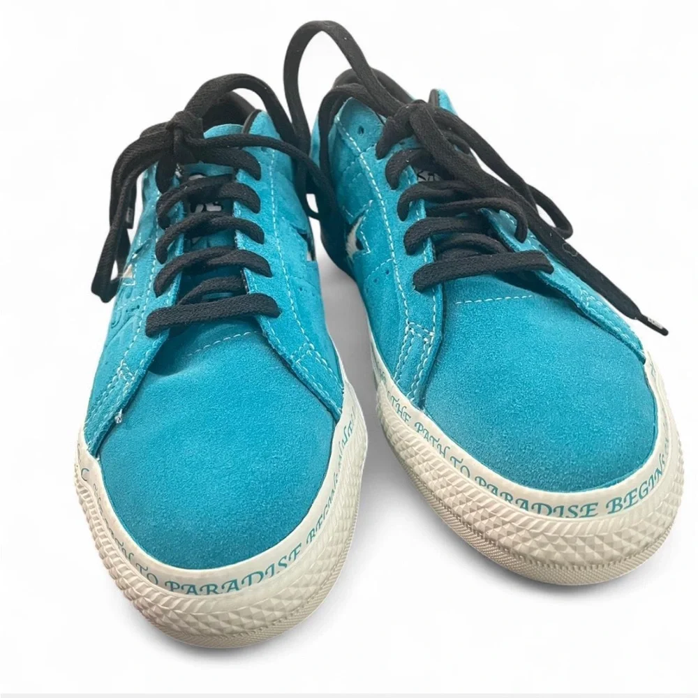 NWOT Unisex Converse Paradise Sean Pablo One Star Pro Ox Blue shoes. - Picture 3 of 8